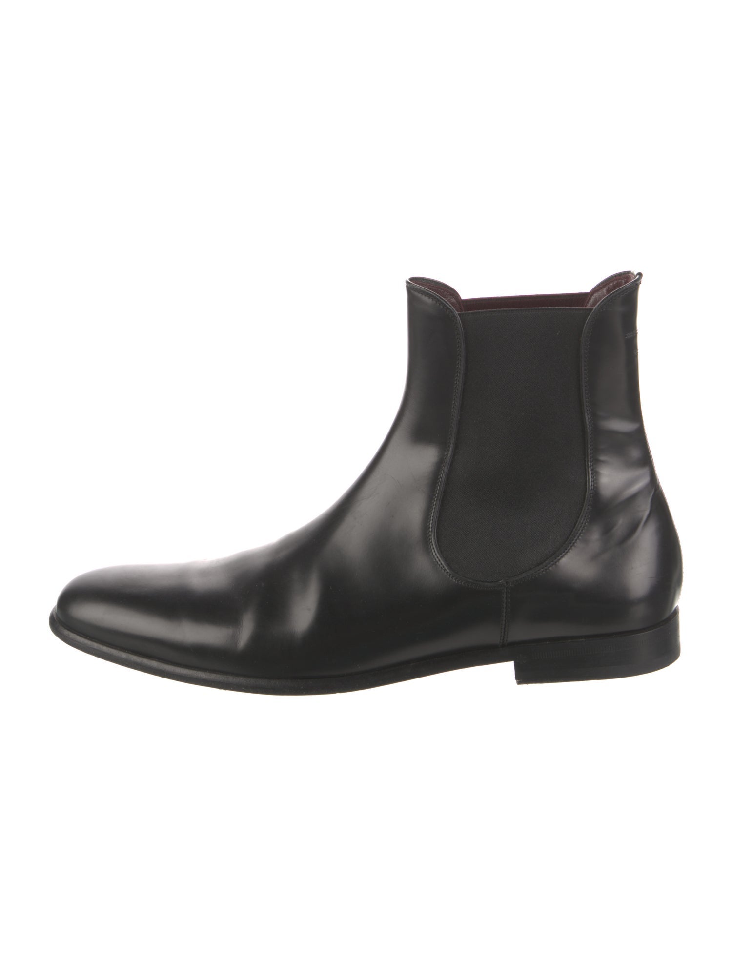 Dolce & Gabbana Leather Chelsea Boots