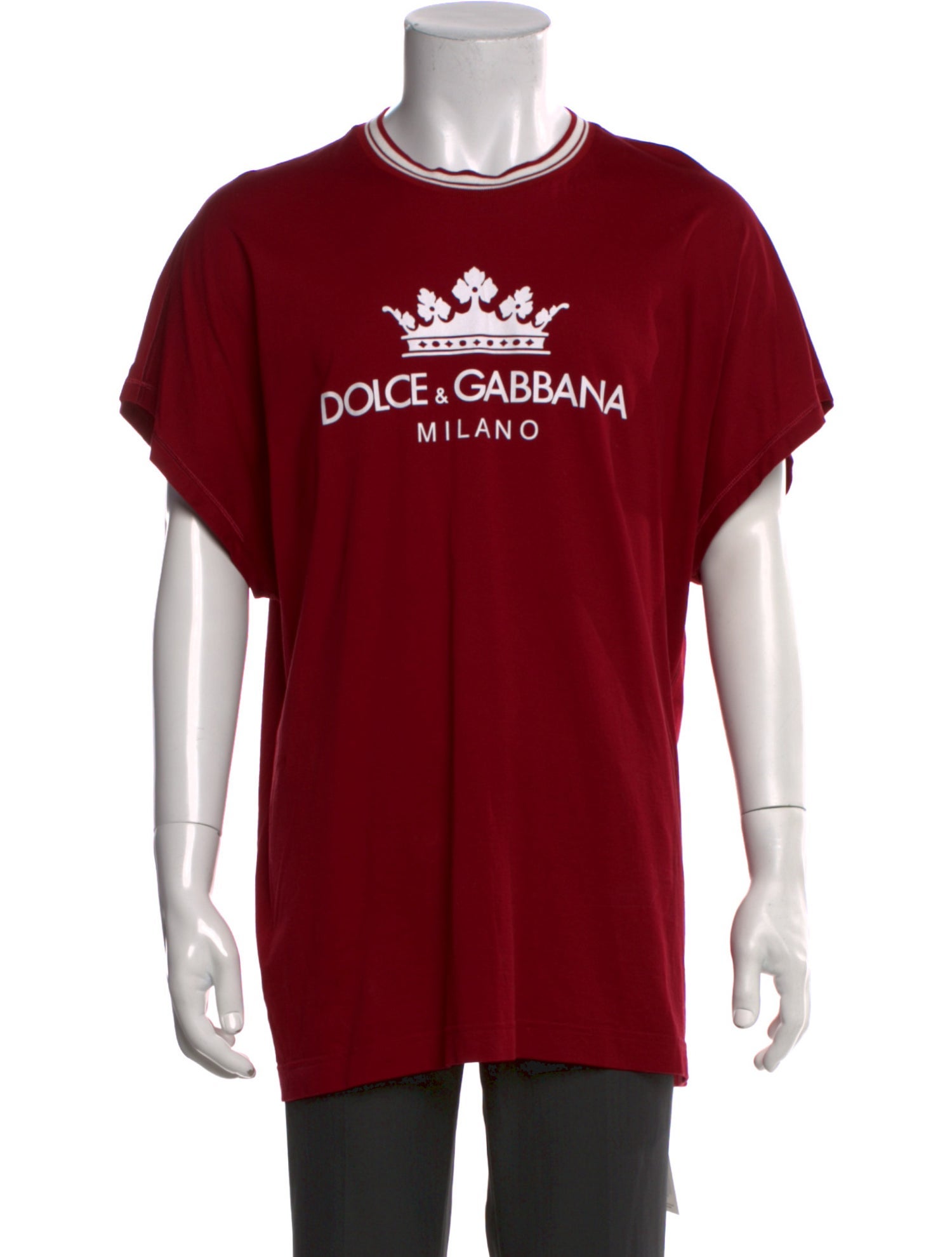 Dolce & Gabbana Graphic Print Crew Neck T-Shirt