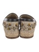 Dolce & Gabbana Patterned Sequin Embellishments Espadrilles