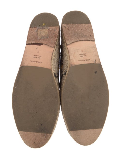 Dolce & Gabbana Patterned Sequin Embellishments Espadrilles
