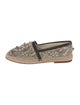Dolce & Gabbana Patterned Crystal Embellishments Espadrilles