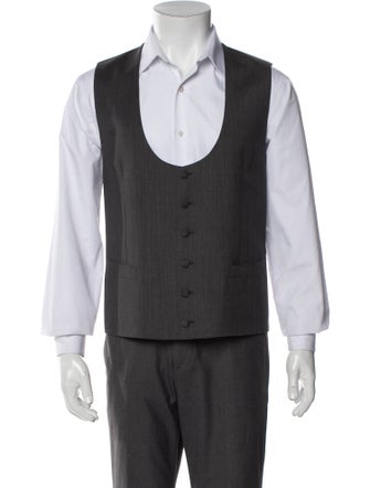 Dolce & Gabbana Virgin Wool Suit Vest