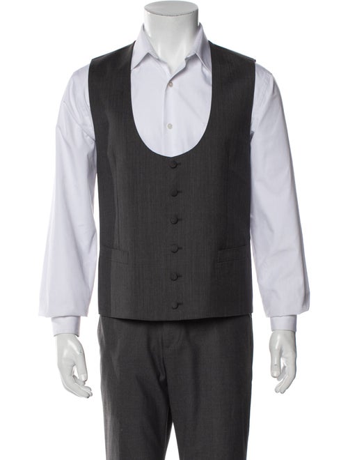 Dolce & Gabbana Virgin Wool Suit Vest