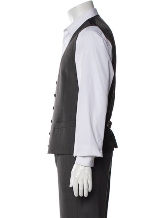 Dolce & Gabbana Virgin Wool Suit Vest