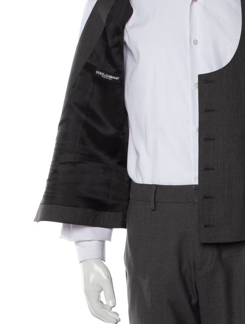 Dolce & Gabbana Virgin Wool Suit Vest