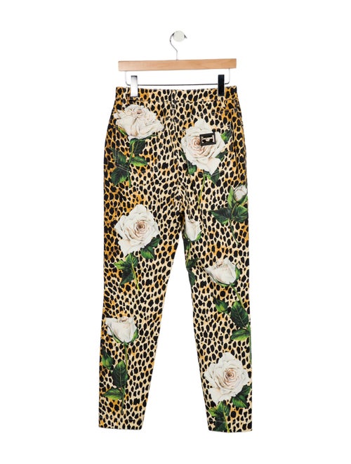 Dolce & Gabbana High-Rise Straight Leg Jeans