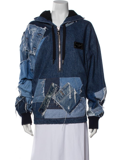 Dolce & Gabbana Printed Denim Jacket