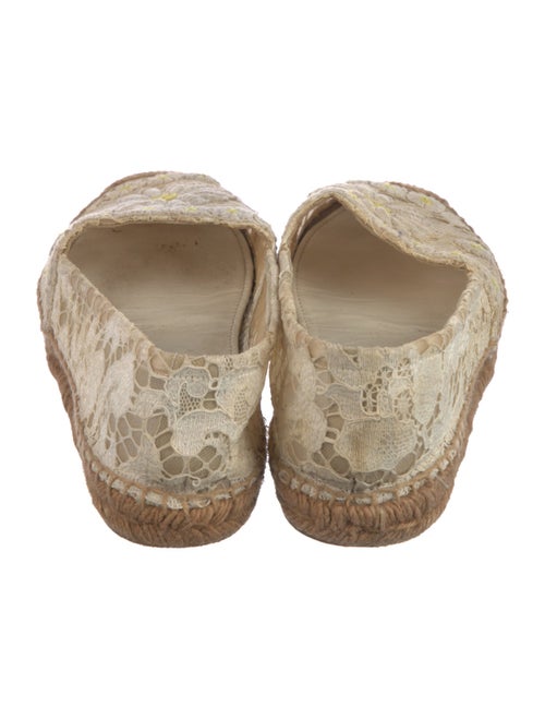 Dolce & Gabbana Lace Lace Pattern Espadrilles