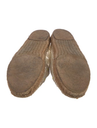 Dolce & Gabbana Lace Lace Pattern Espadrilles