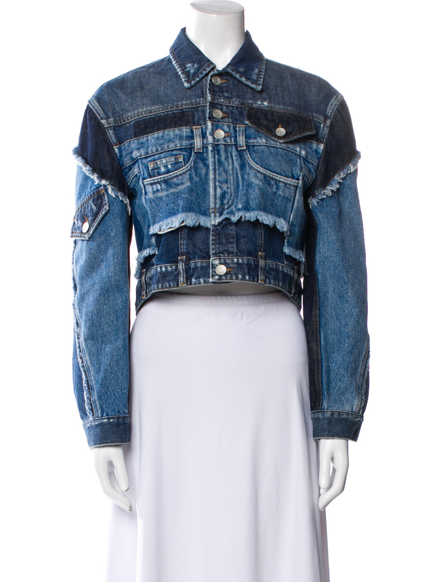 Dolce & Gabbana Printed Denim Jacket