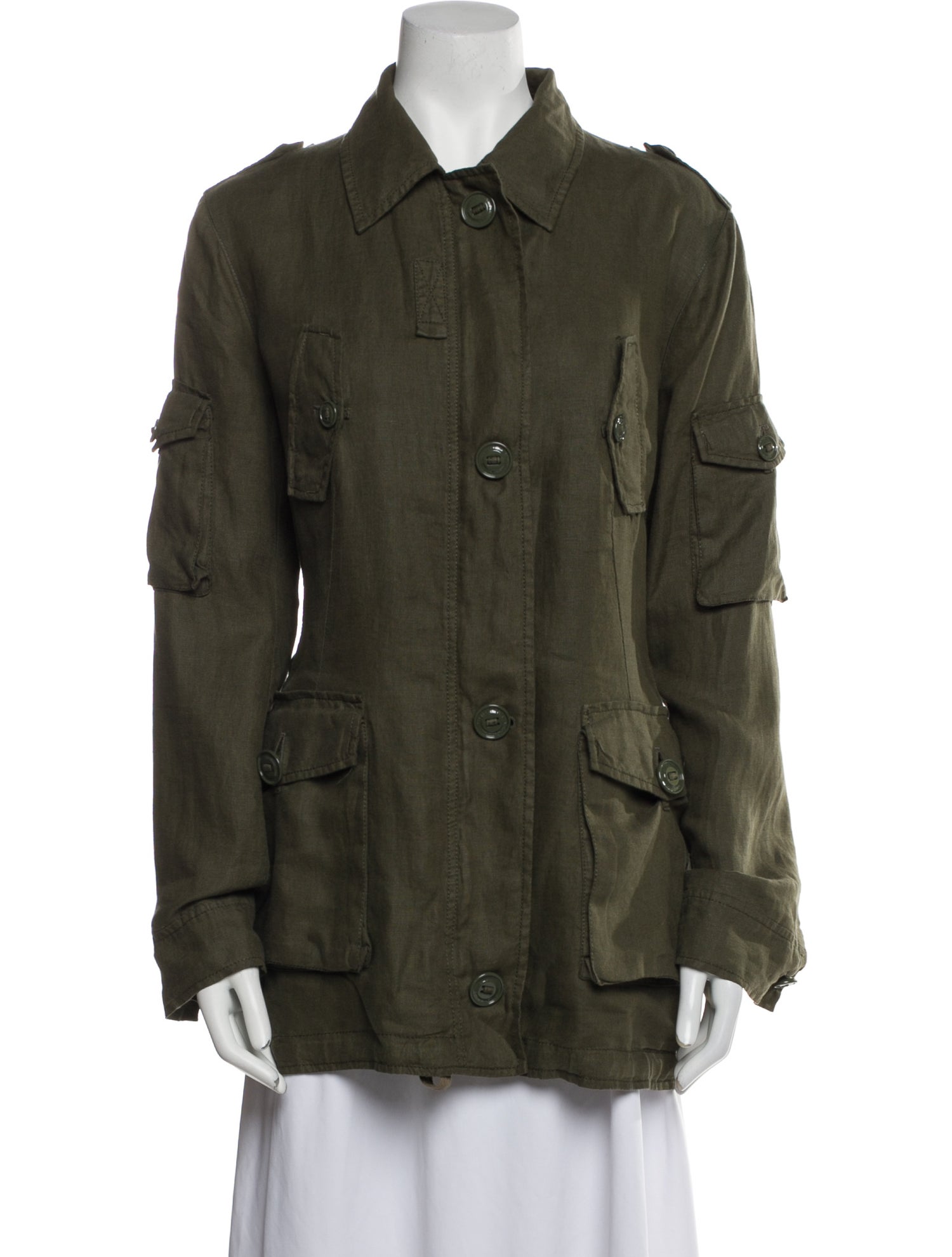 Dolce & Gabbana Linen Utility Jacket