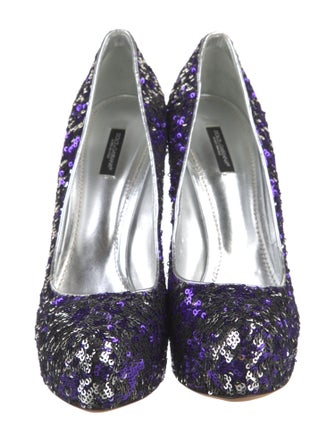 Dolce & Gabbana Sequins Sequin Embellishments Pumps