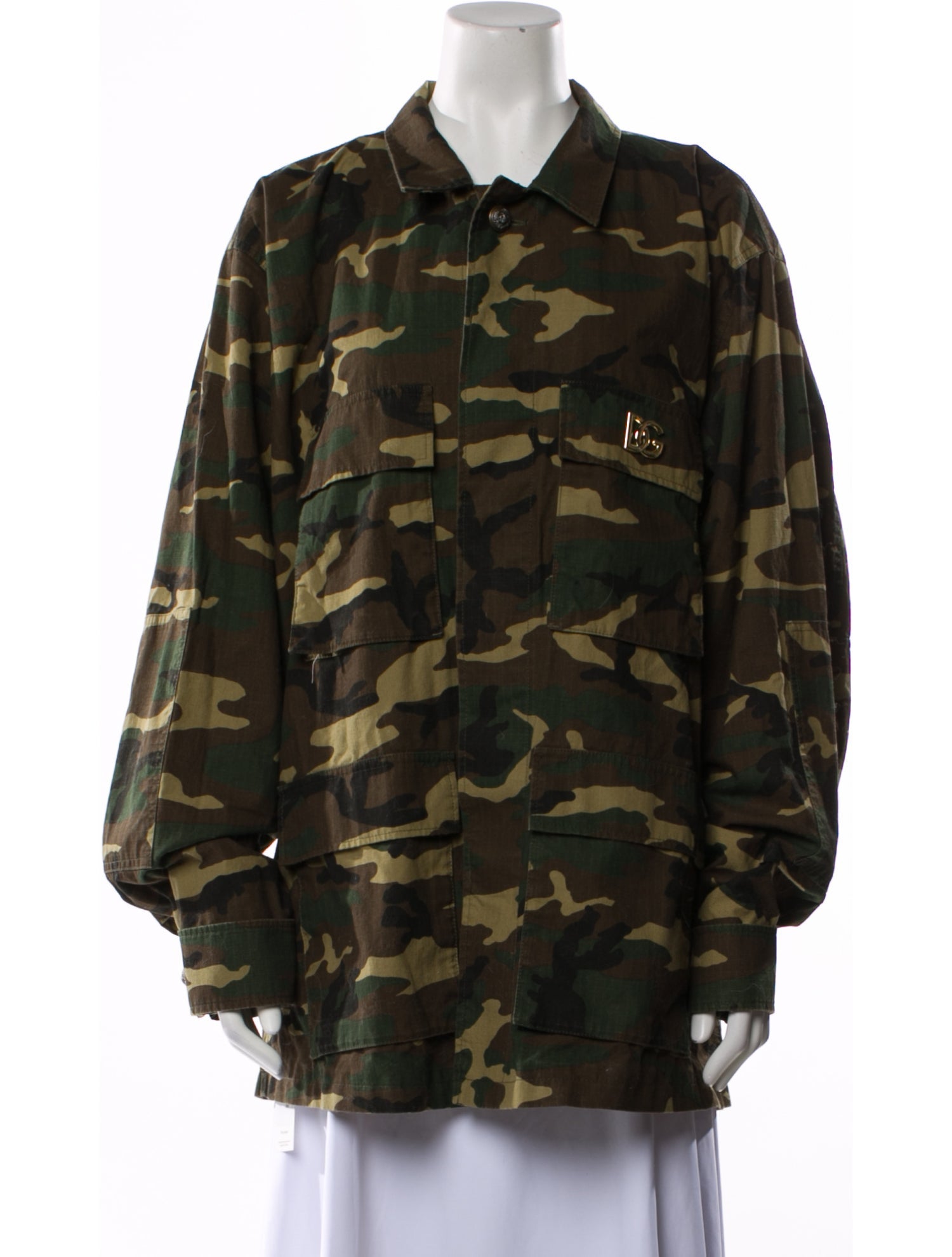 Dolce & Gabbana Printed Utility Jacket