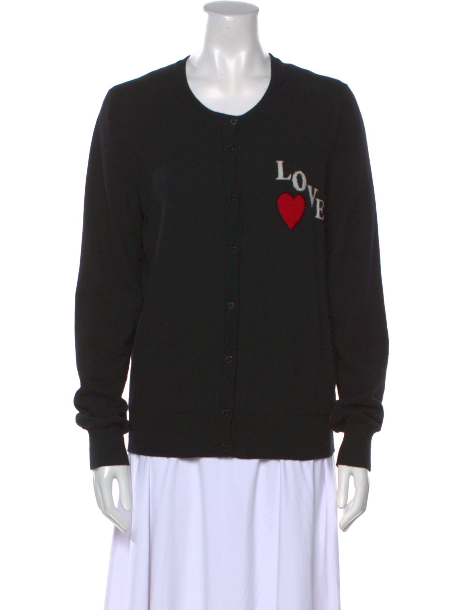 Dolce & Gabbana Cashmere Graphic Print Sweater