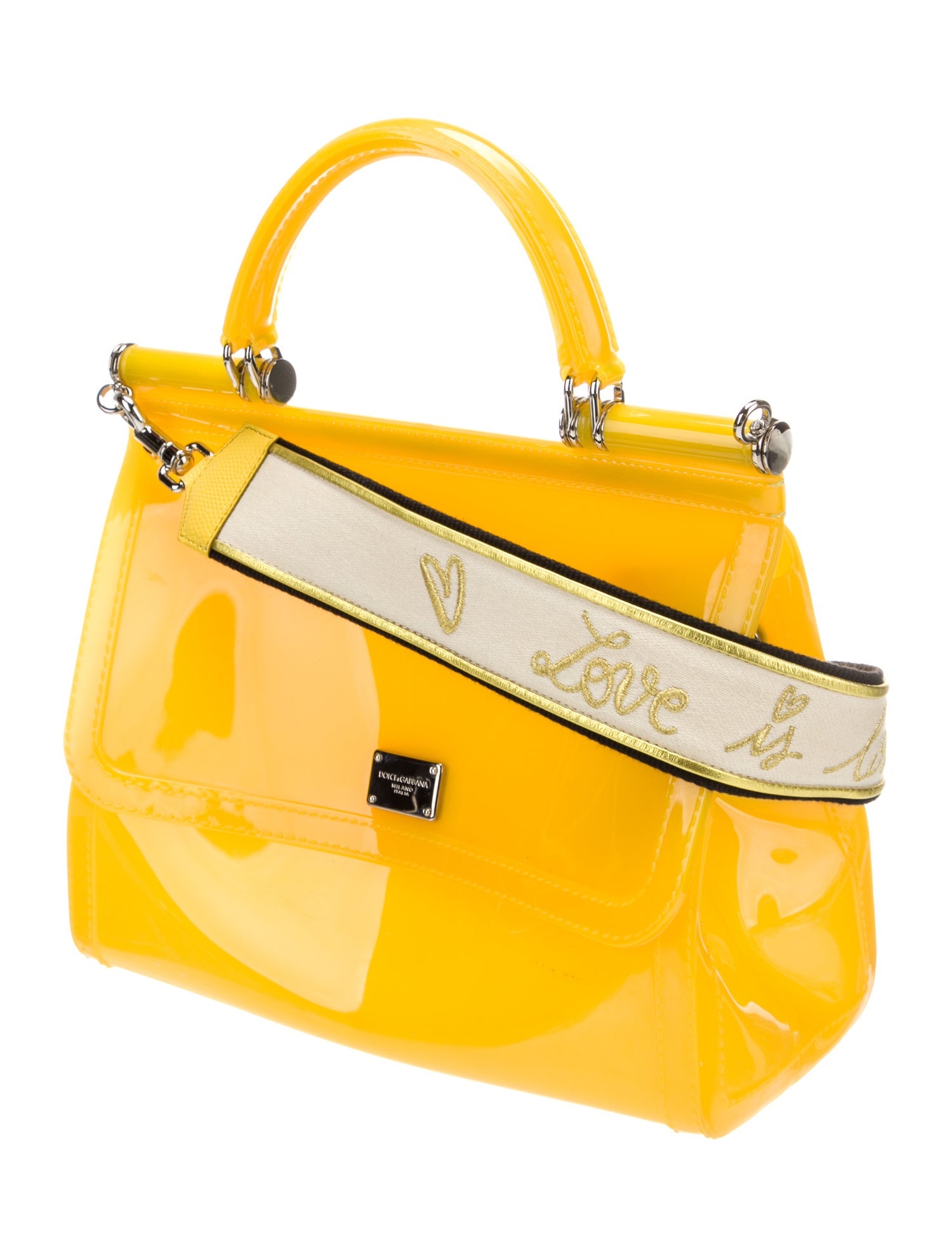 Dolce & Gabbana PVC Sicily Bag