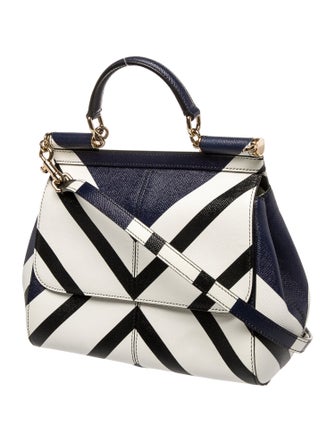 Dolce & Gabbana Leather Top Handle Bag