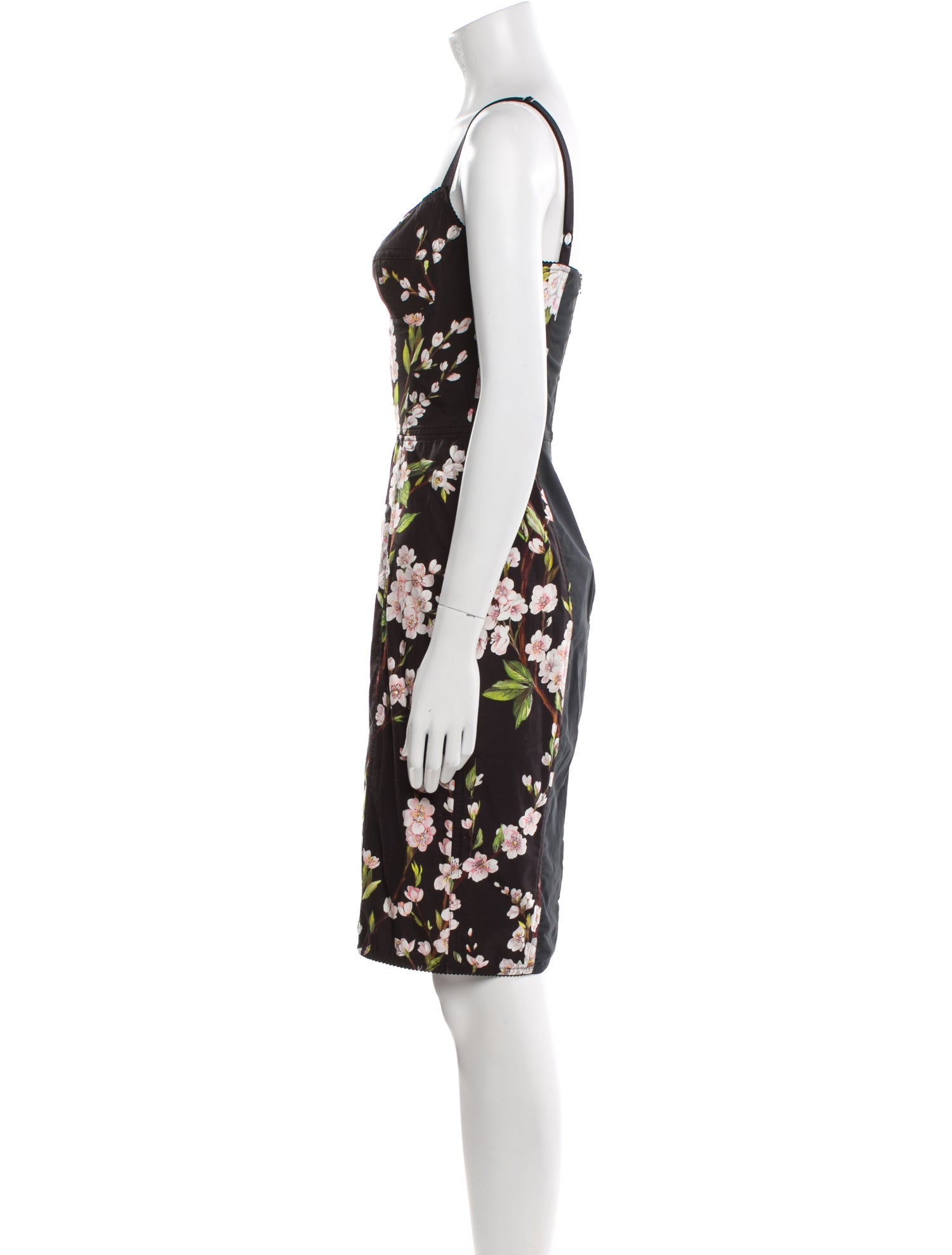 Dolce & Gabbana Floral Print Knee-Length Dress