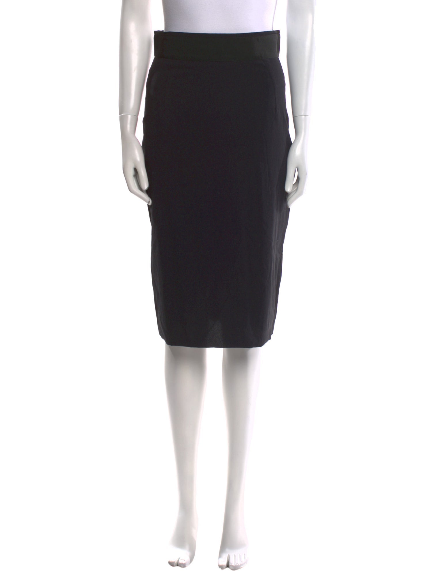 Dolce & Gabbana Silk Knee-Length Skirt