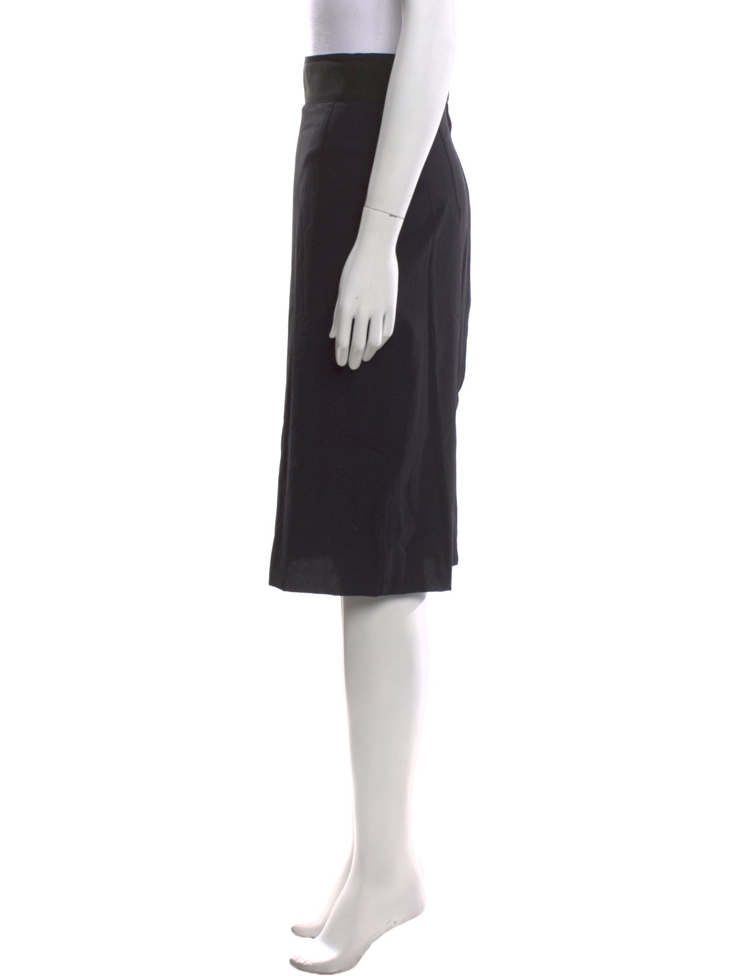 Dolce & Gabbana Silk Knee-Length Skirt