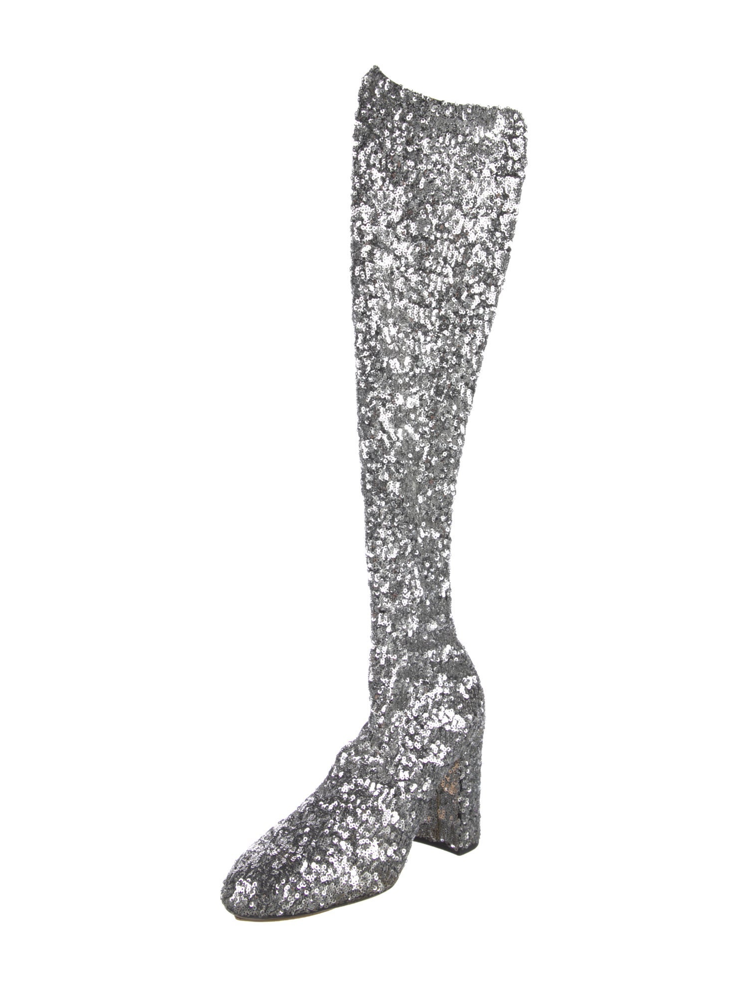 Dolce & Gabbana Sequins Sequin Embellishments Sock Boots
