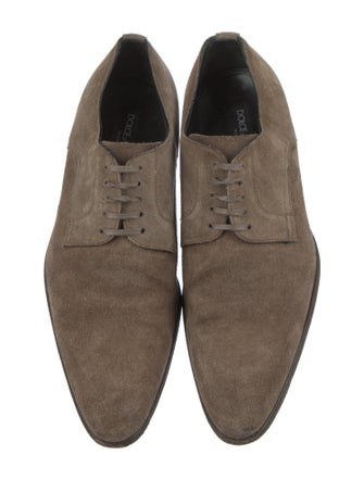 Dolce & Gabbana Suede Derby Shoes