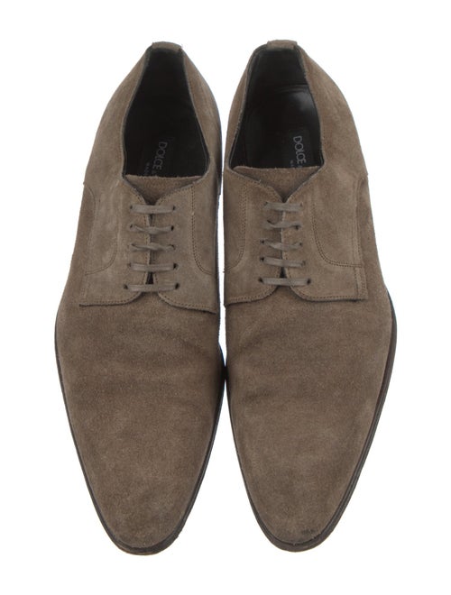 Dolce & Gabbana Suede Derby Shoes