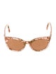 Dolce & Gabbana Cat-Eye Mirrored Sunglasses