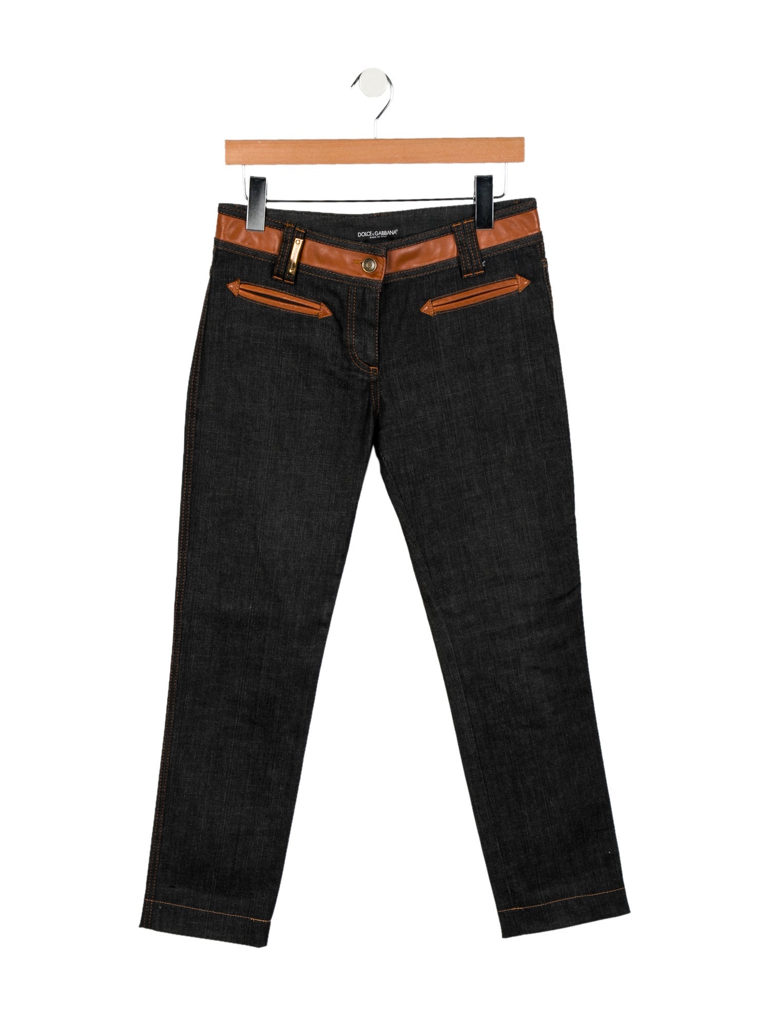 Dolce & Gabbana Vintage Straight Leg Jeans