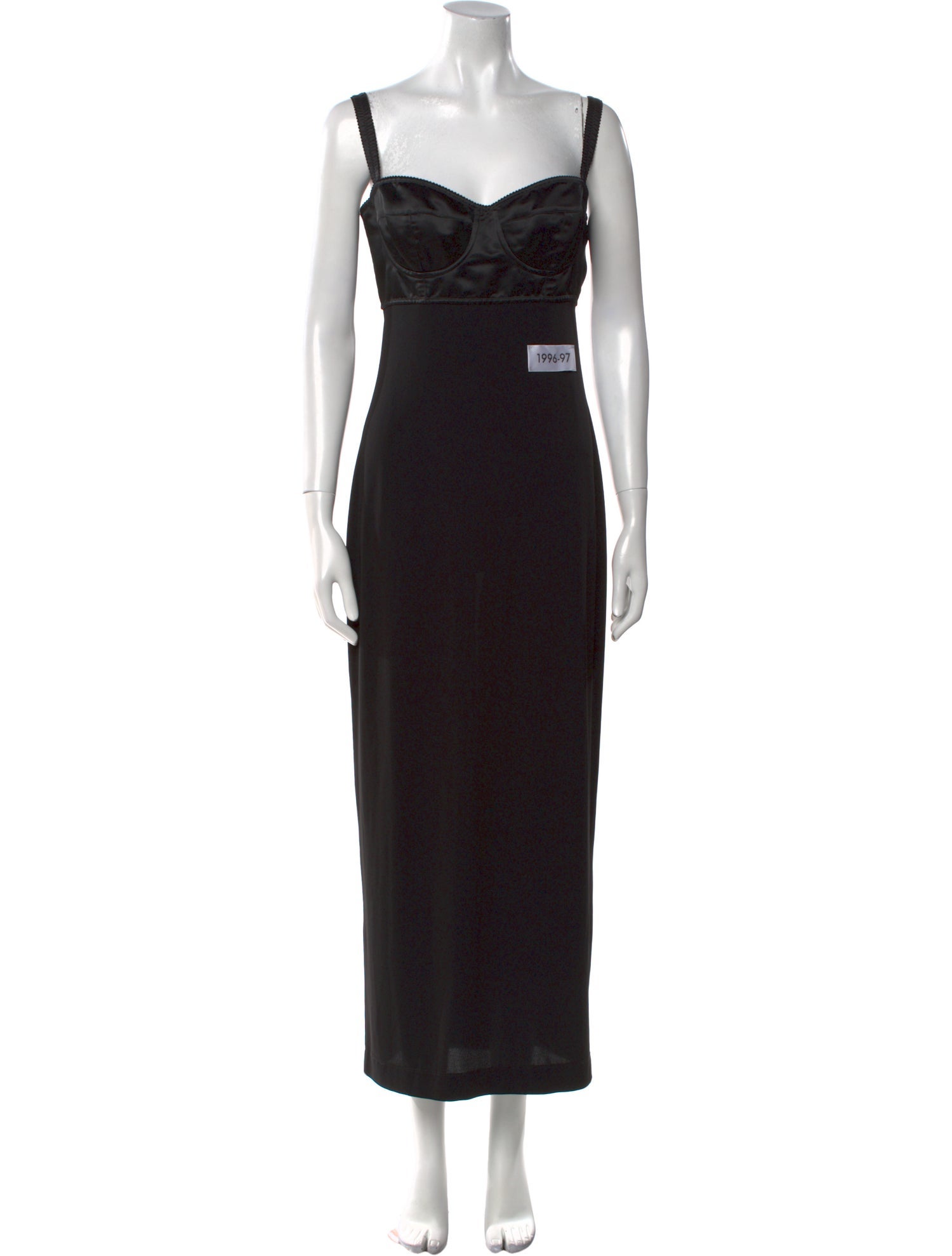 Dolce & Gabbana Square Neckline Midi Length Dress