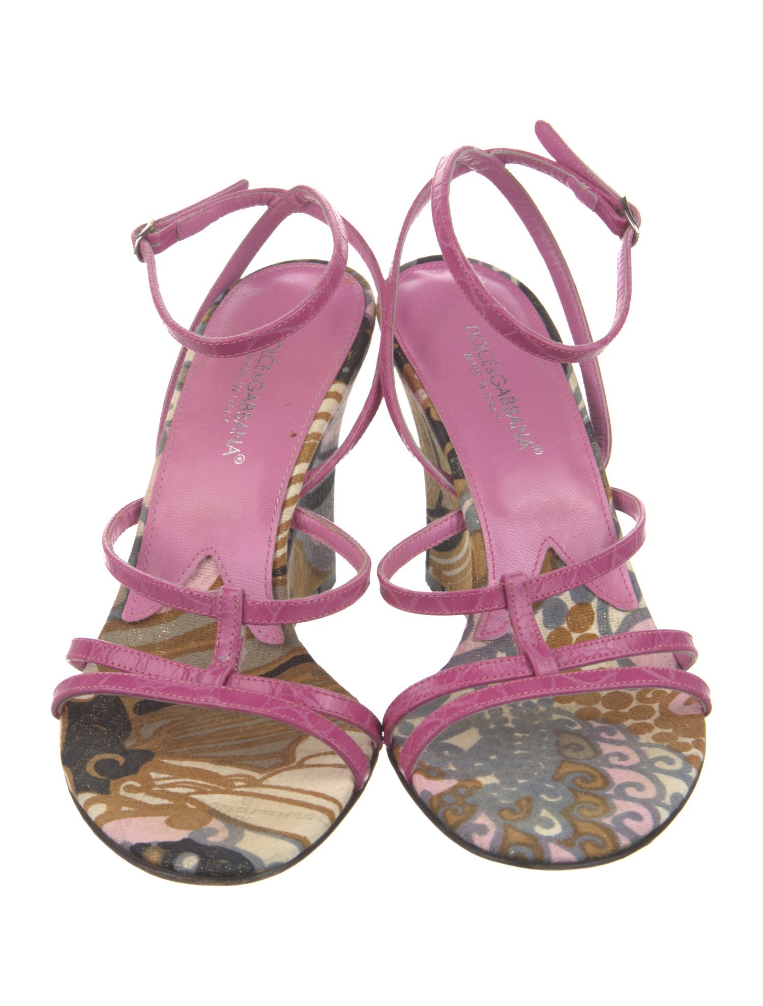 Dolce & Gabbana Leather Sandals