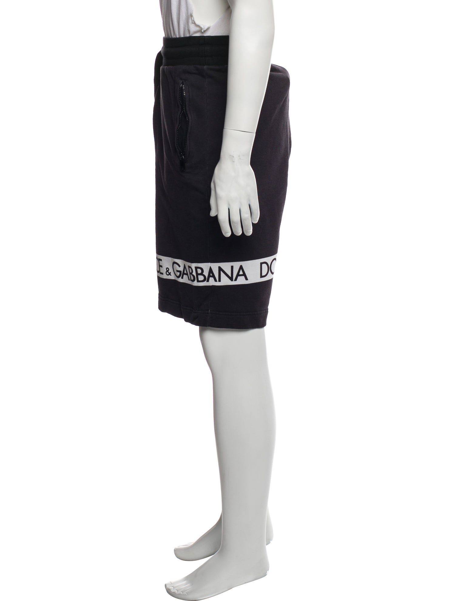 Dolce & Gabbana Graphic Print Jogger Shorts