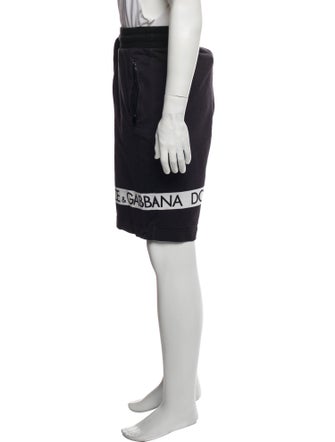 Dolce & Gabbana Graphic Print Jogger Shorts