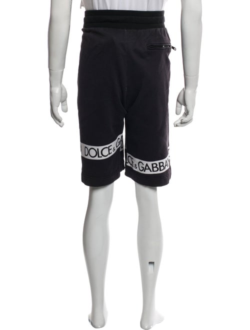 Dolce & Gabbana Graphic Print Jogger Shorts