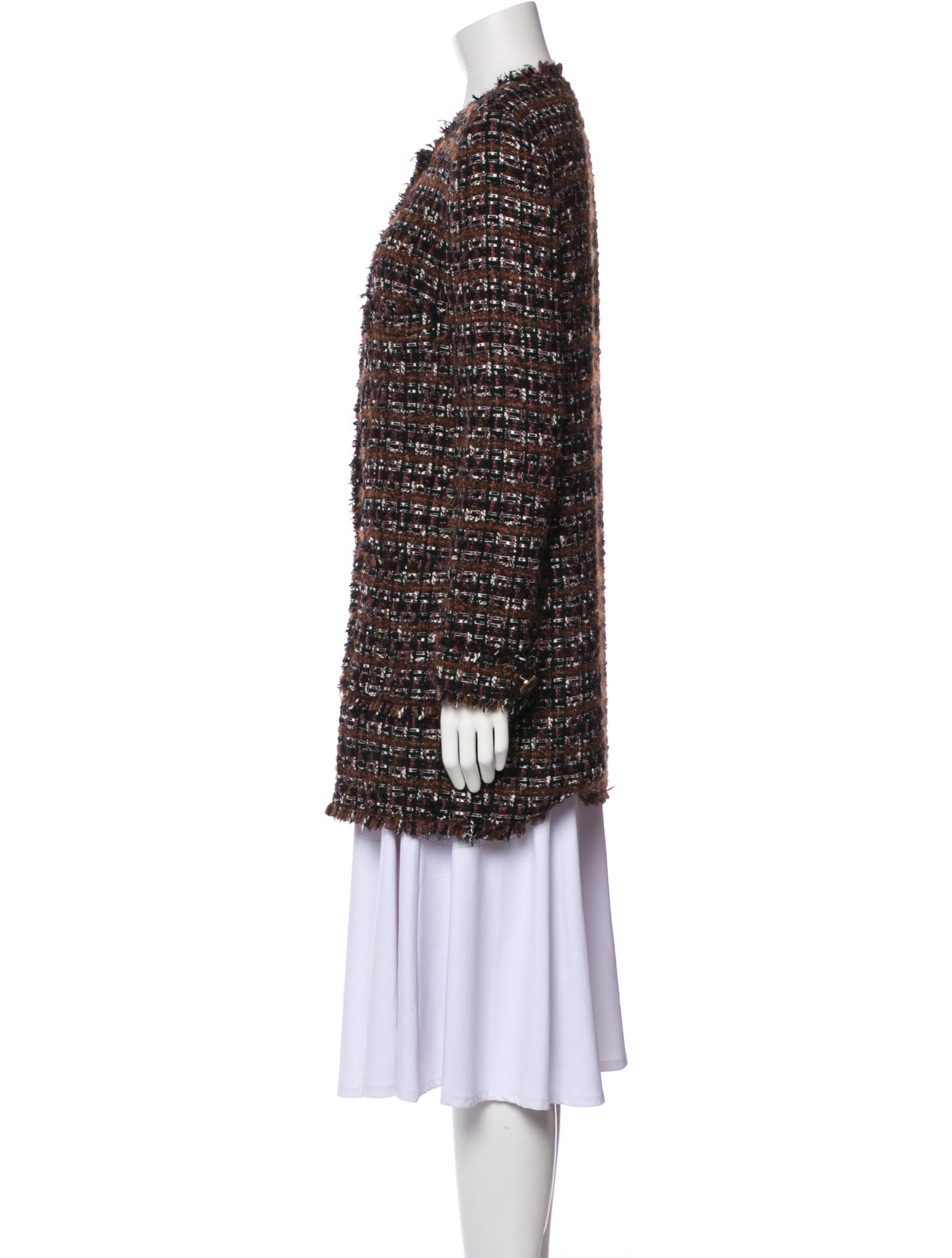 Dolce & Gabbana Tweed Pattern Jacket