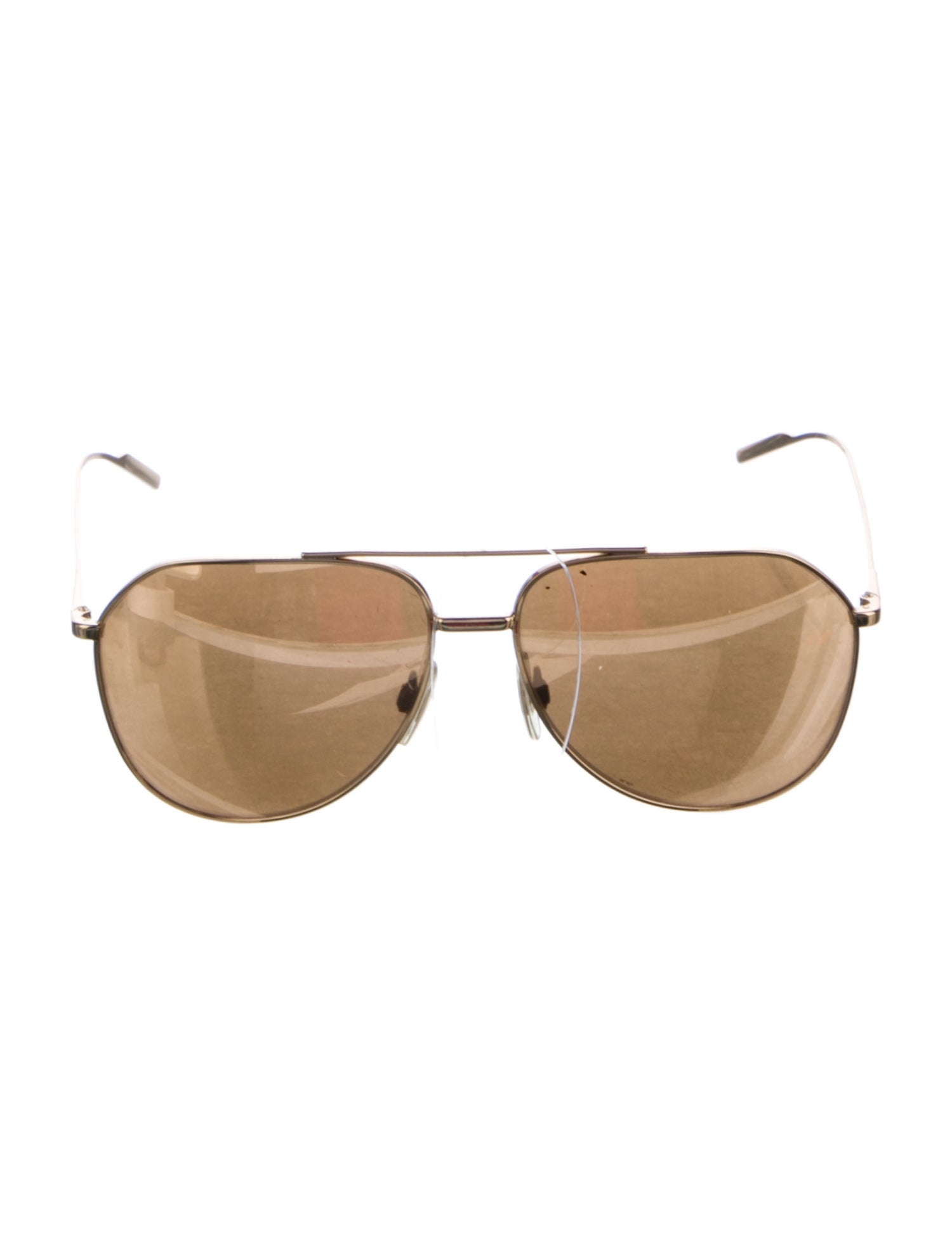 Dolce & Gabbana Aviator Mirrored Sunglasses