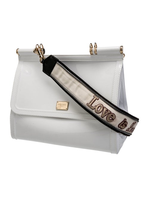 Dolce & Gabbana Patent Leather Shoulder Bag