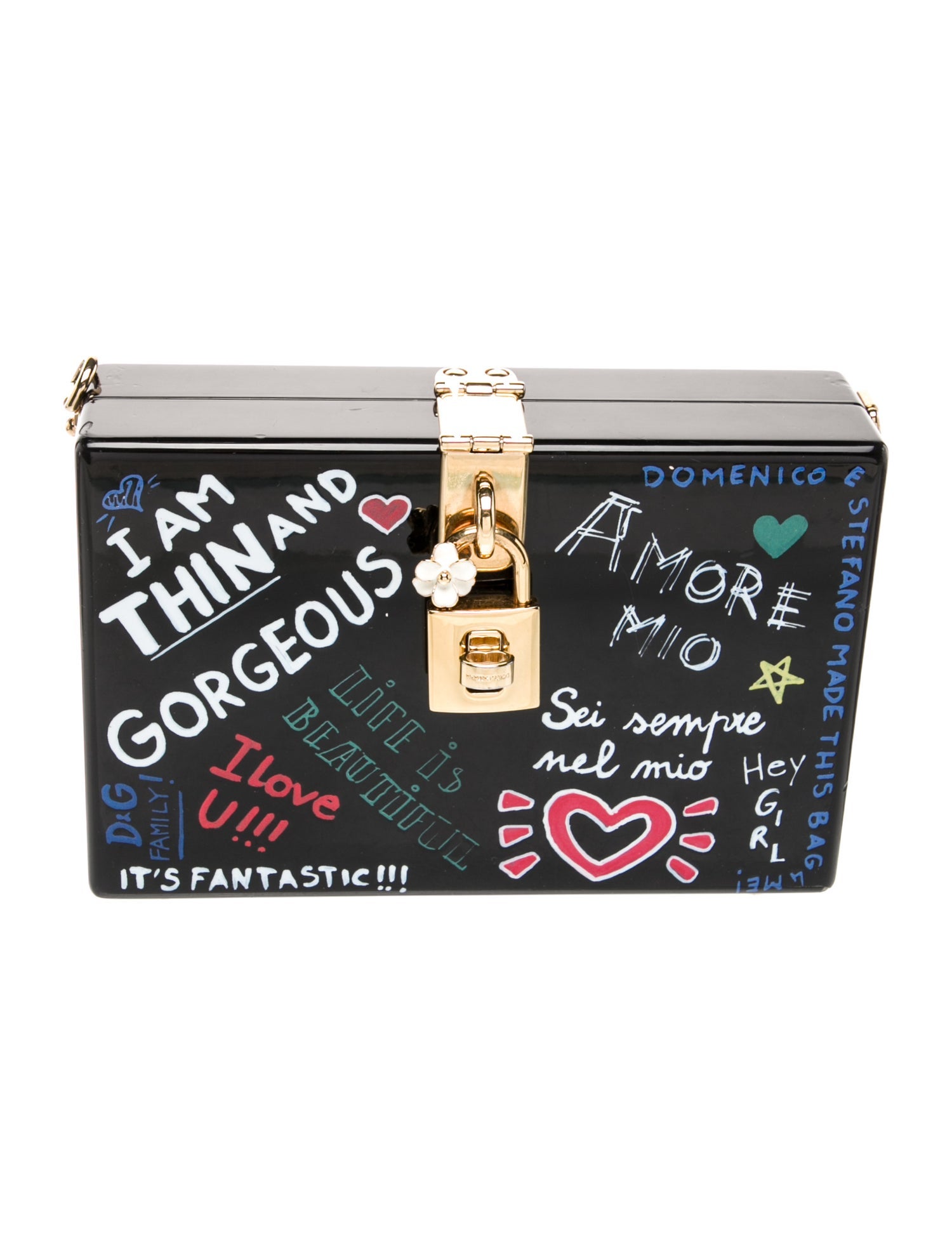 Dolce & Gabbana Graffiti Minaudière