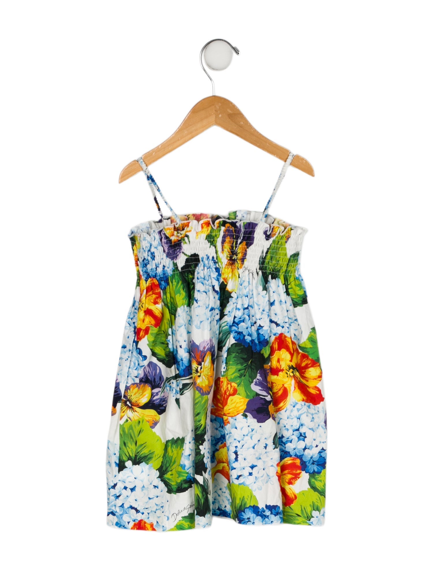 Dolce & Gabbana Girls Floral Dress