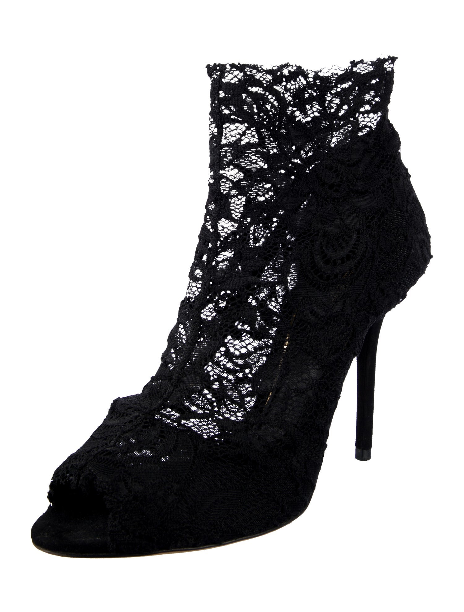 Dolce & Gabbana Lace Lace Pattern Pumps