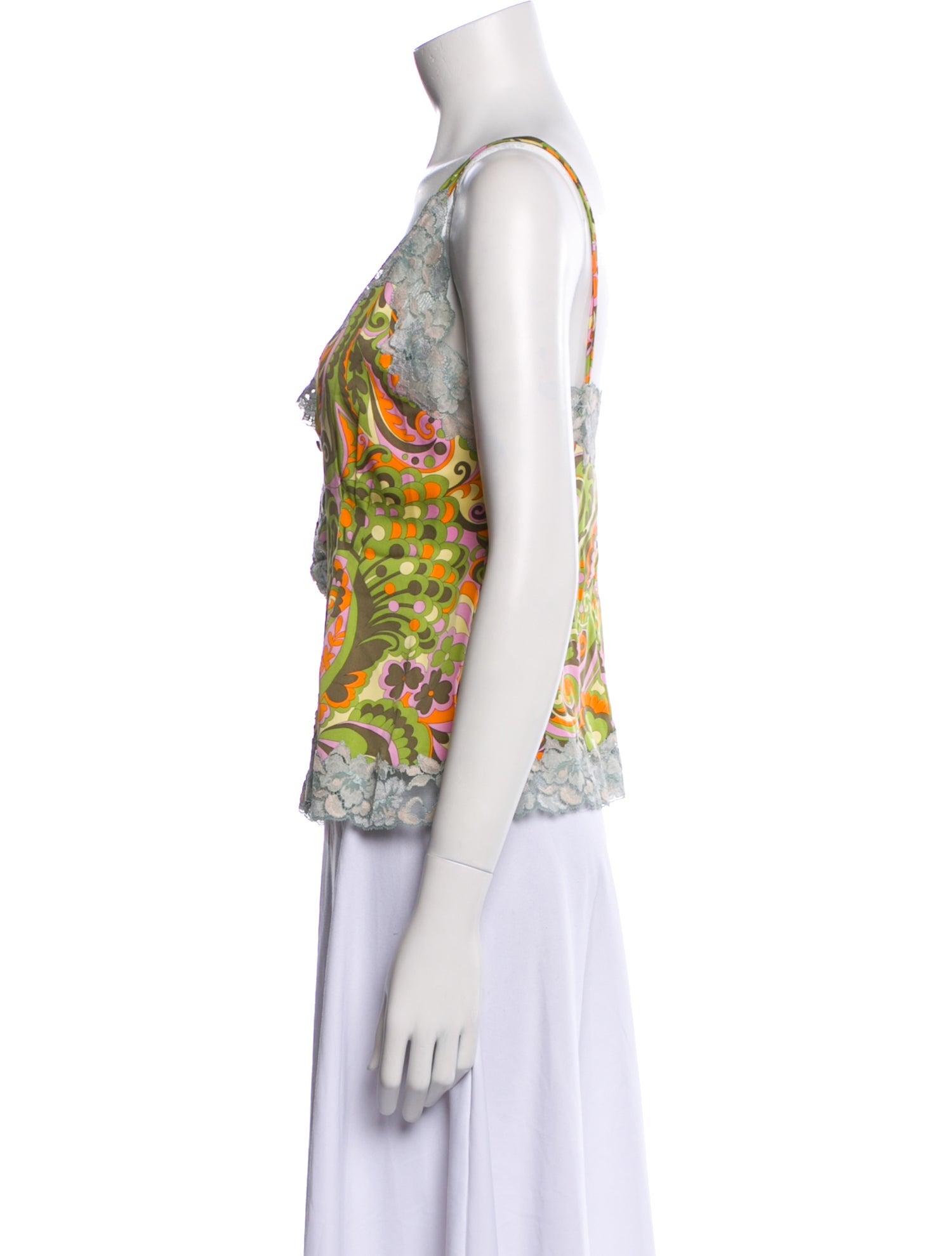 Dolce & Gabbana Silk Printed Top