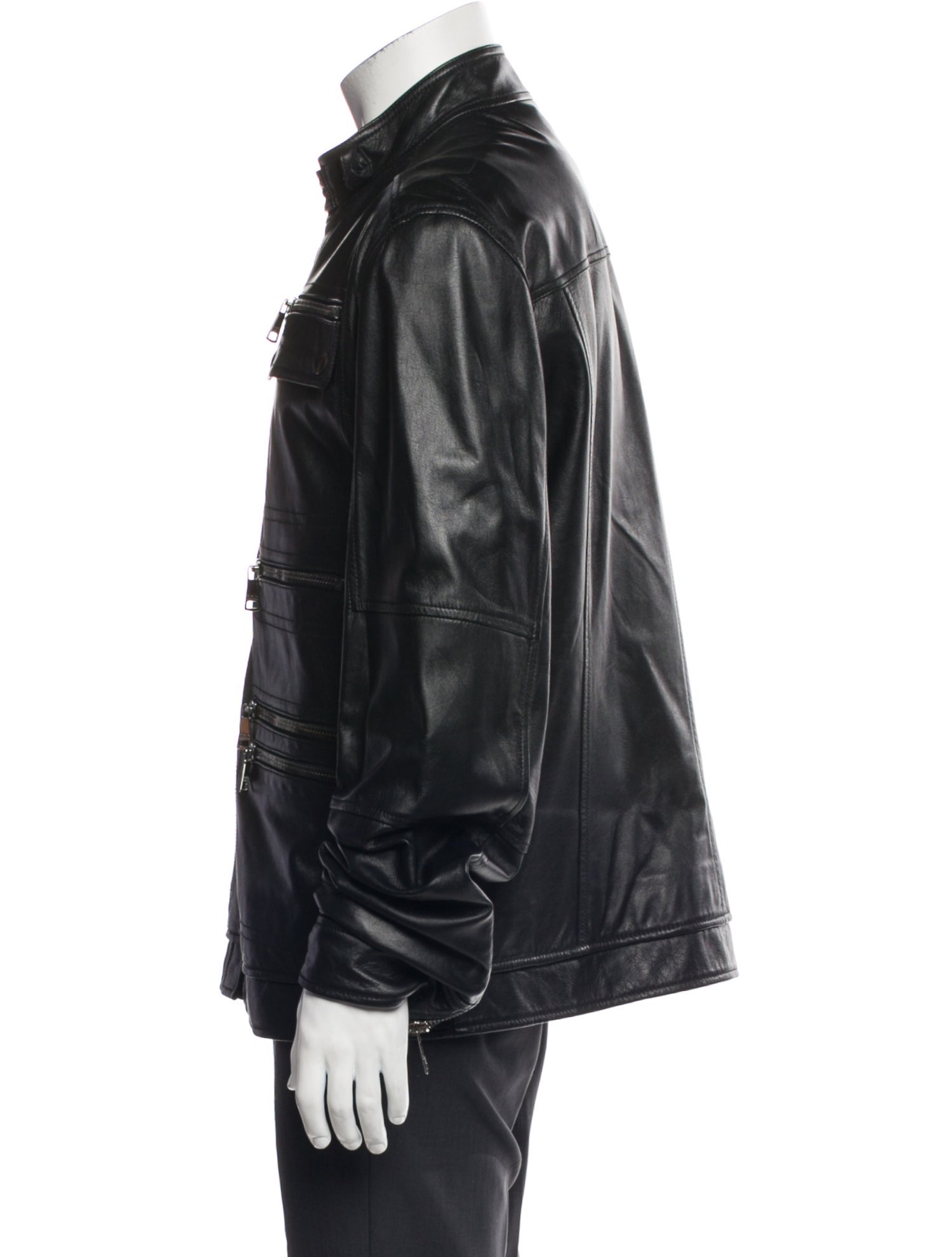 Dolce & Gabbana Shearling Utility Jacket