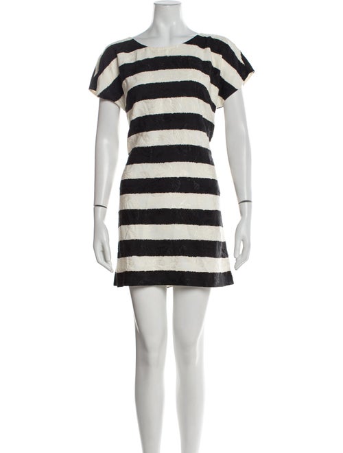 Dolce & Gabbana Striped Mini Dress