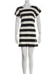 Dolce & Gabbana Striped Mini Dress