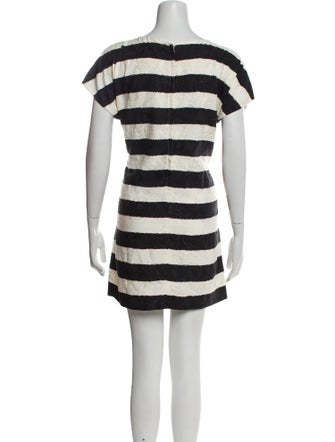 Dolce & Gabbana Striped Mini Dress
