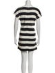 Dolce & Gabbana Striped Mini Dress