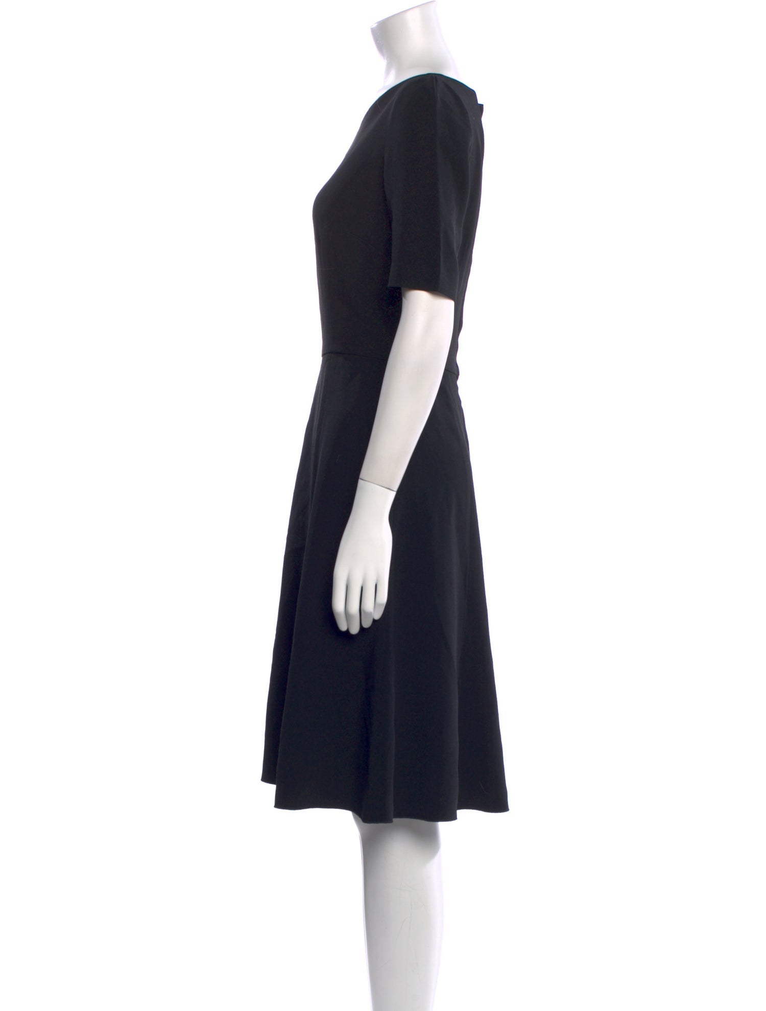 Dolce & Gabbana V-Neck Knee-Length Dress