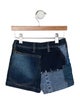 Dolce & Gabbana Flat Front Denim Shorts