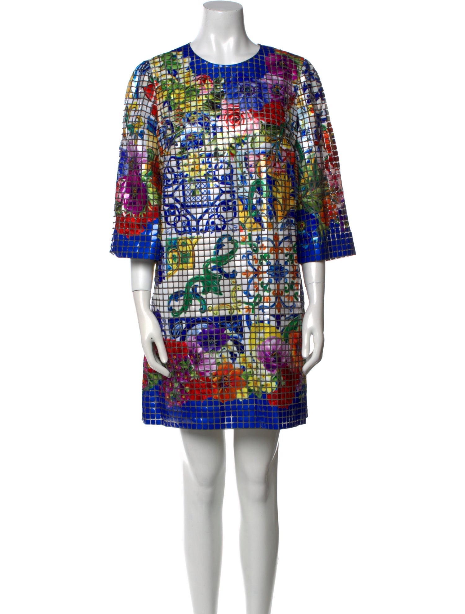 Dolce & Gabbana Printed Mini Dress