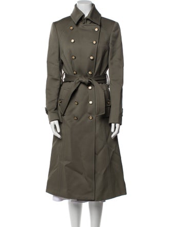 Dolce & Gabbana Virgin Wool Trench Coat
