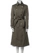 Dolce & Gabbana Virgin Wool Trench Coat